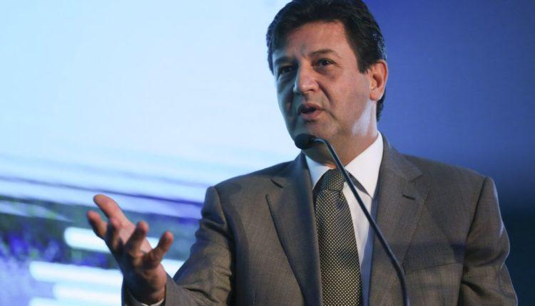 O ministro da Saúde, Luiz Henrique Mandetta, participa em Brasília, da abertura do Seminário Interfama - Inovação Tecnológica na Saúde e o Valor para o Paciente.