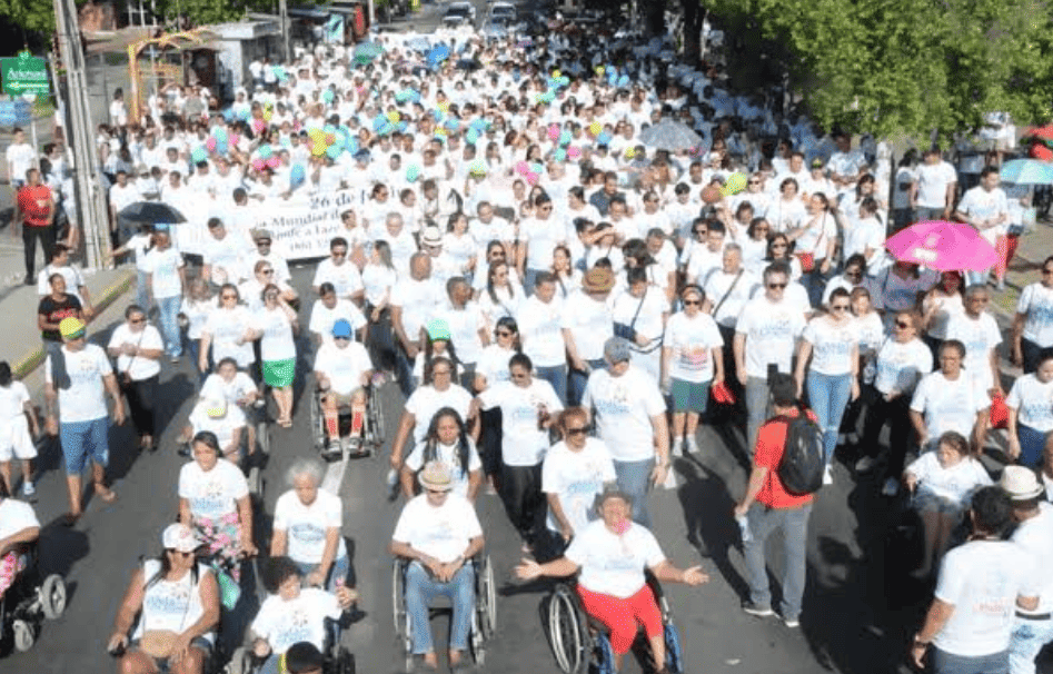 Em 2018 a caminhada levou uma multidão às ruas de Teresina. O movimento vem aumentando a cada ano