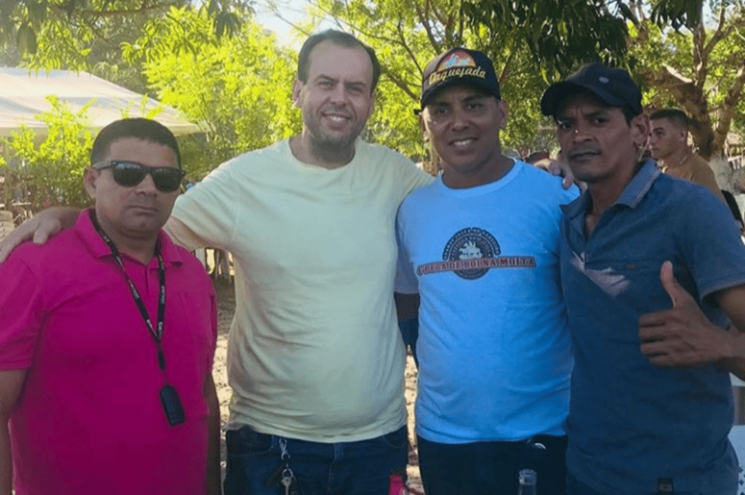 Organizadores e convidados
