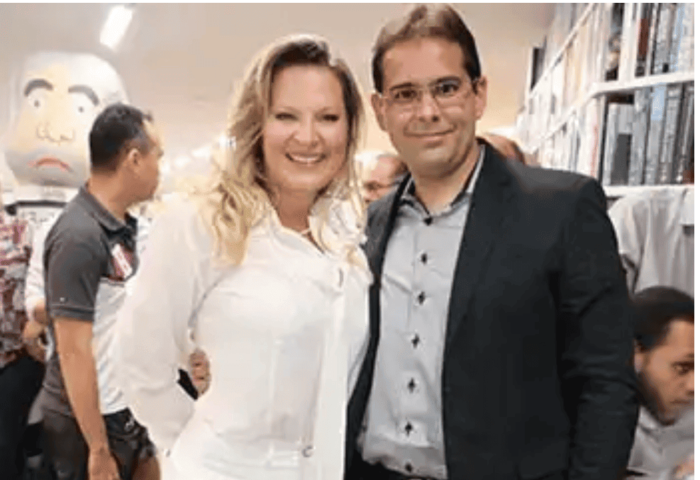 Joice Hasselmann e o marido Daniel França