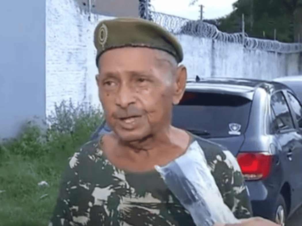 "Cabo Rêgo" mora com a filha e as netas