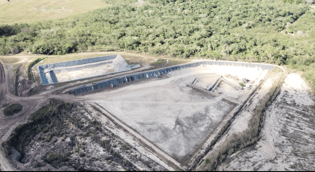 Estação  modelo de tratamento de resíduos sólidos