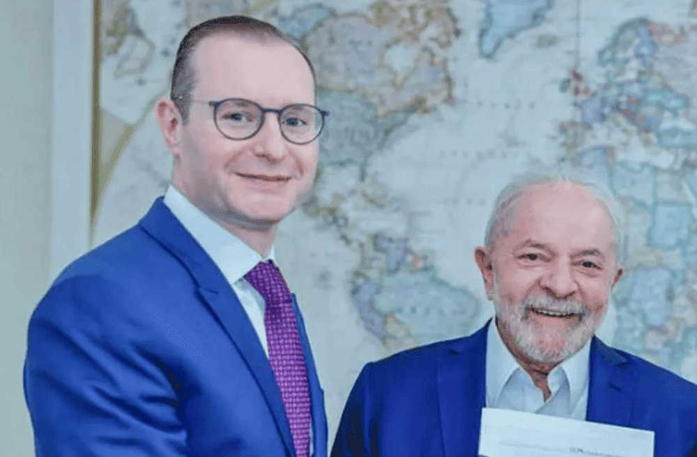 Cristiano Zanin com o presidente Lula