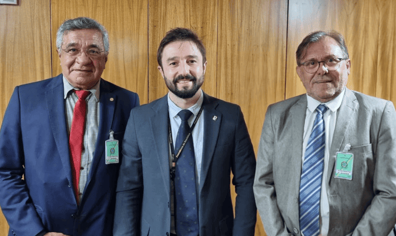 Roberto John, Lucas Monteiro e Luiz Brandão
