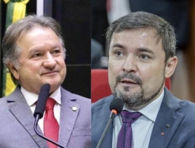 Merlong Solano e Fábio Novo