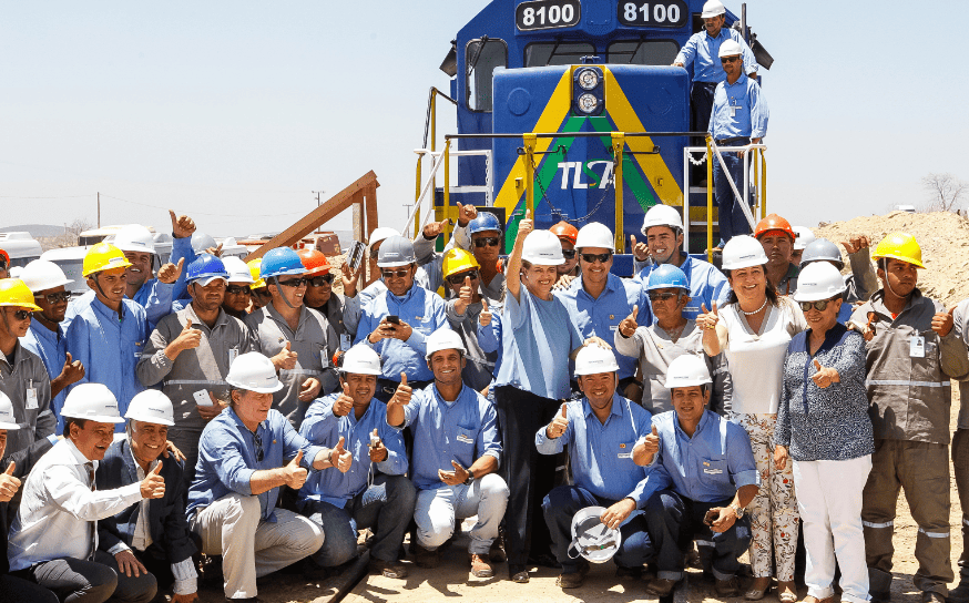 Em 2015 a presidente Dilma Roussef visitou a ferrovia