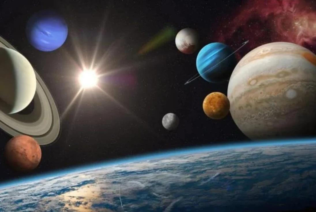 Imagem dá ideia de como ficarão os planetas