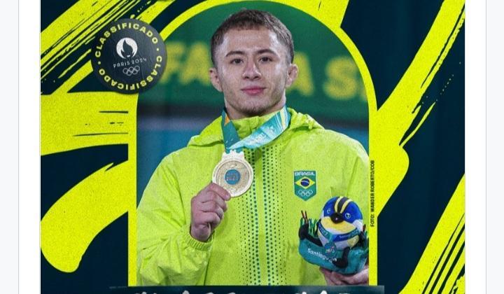 Augusto acumulou 220 pontos no ranking olímpico após vencer duas lutas e parar nas oitavas de final