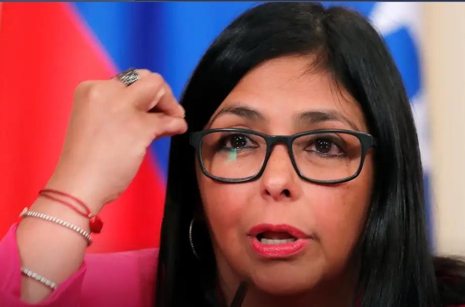 A vice-presidente da Venezuela, Delcy Rodríguez