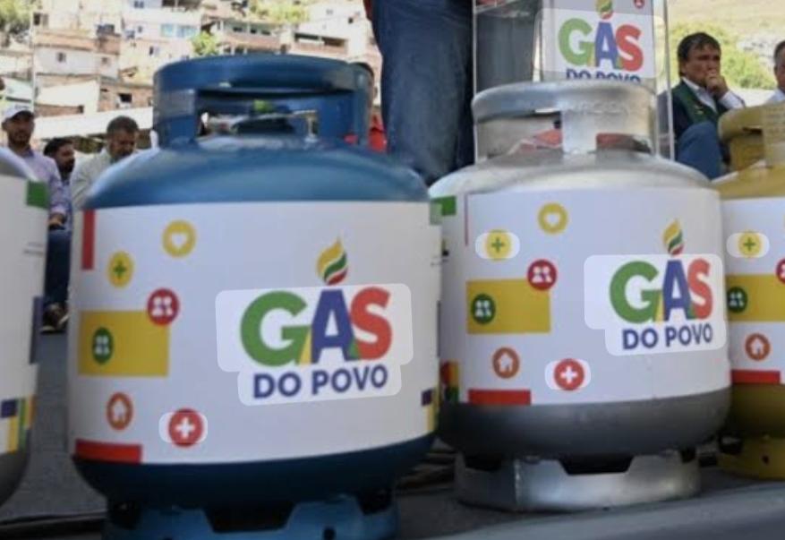 O Gás do Povo é gratuito e ninguém precisa pagar taxa