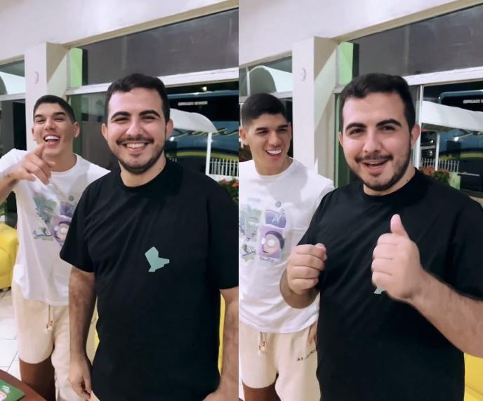 Prefeito posta vídeo com Zé Vaqueiro