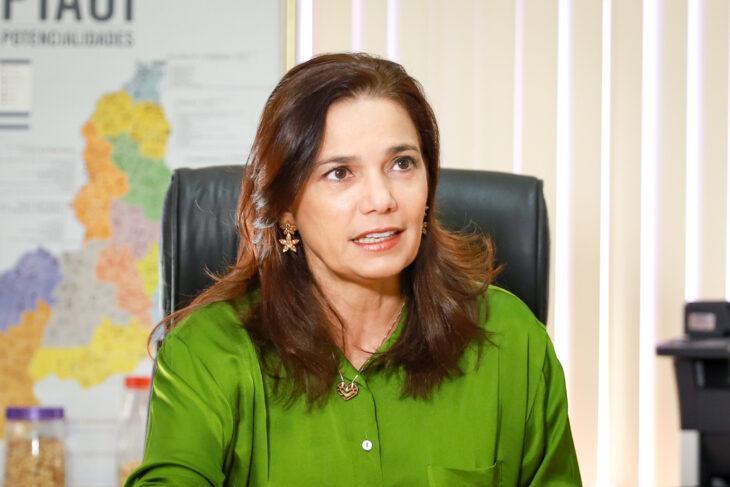A Secretária de Meio Ambiente, Sádia Castro