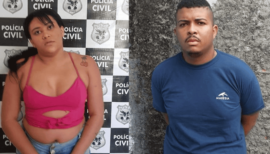 Gabrielly e João Pedro