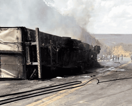 Acidente na BR-316 em Marcolândia