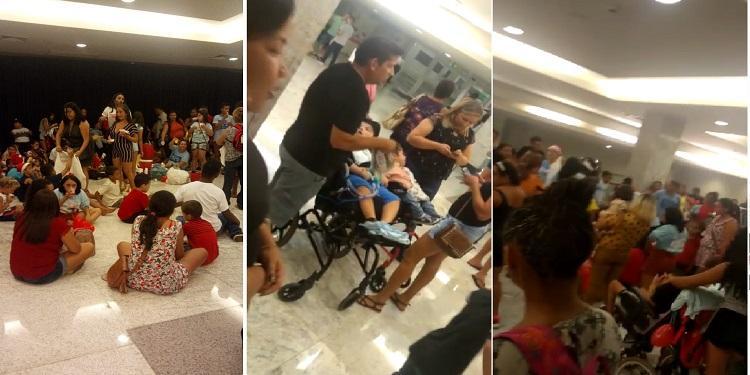 Crianças com necessidades especiais são discriminadas no Teresina Shopping
