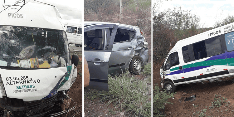 Acidente com vítimas na BR-316