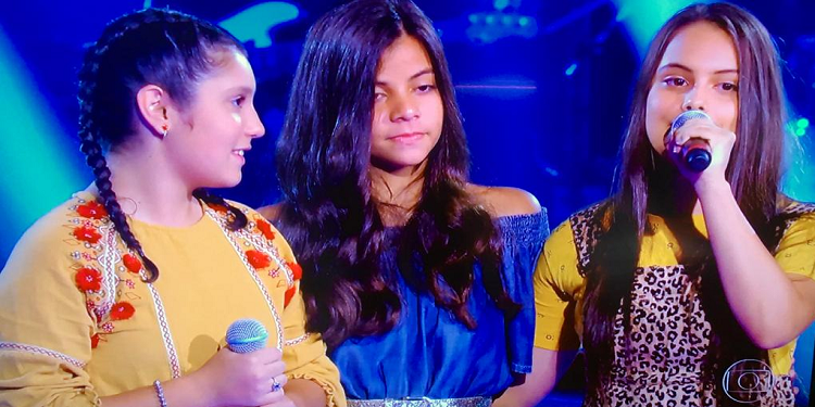 Piauiense Natielly Rocha passa para próxima fase do The Voice Kids