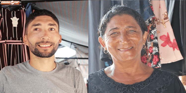 Marco Maciel e sua mãe Maria Aparecida