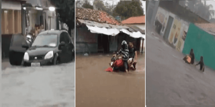 Chuva intensa causa transtornos em Piripiri