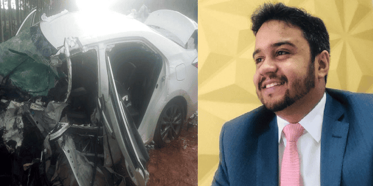 Advogado fica ferido em acidente de carro na PI-236