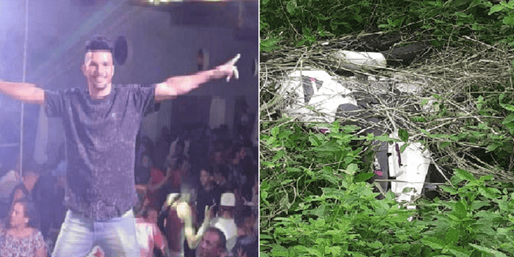 Cantor Chapolin morre em acidente de moto