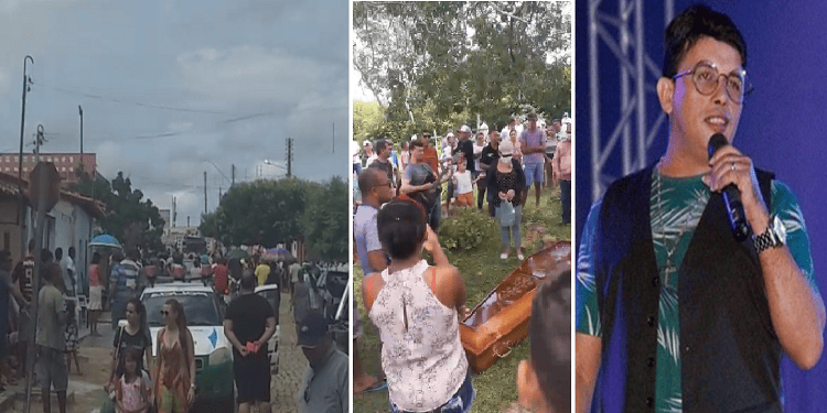 Velório e sepultamento do cantor Paulynho Paixão
