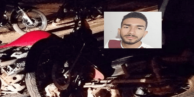 Jovem fica ferido em acidente de moto em José de Freitas