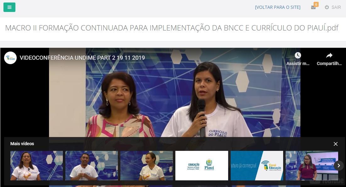 Novo currículo da Educação Infantil e Ensino Fundamental