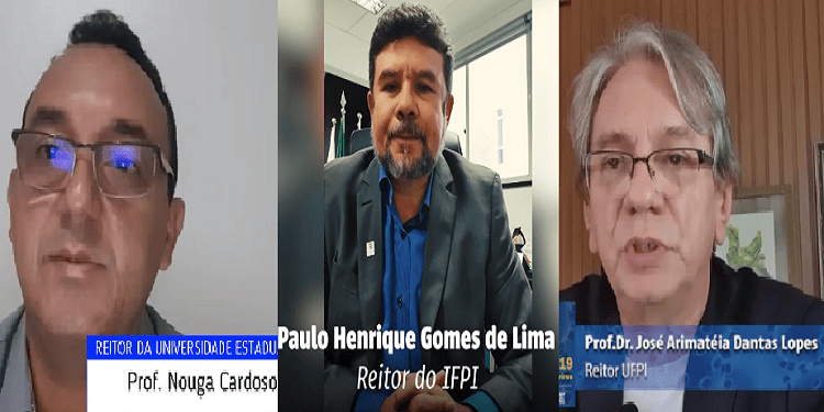 Reitores ressaltam a importância do isolamento social