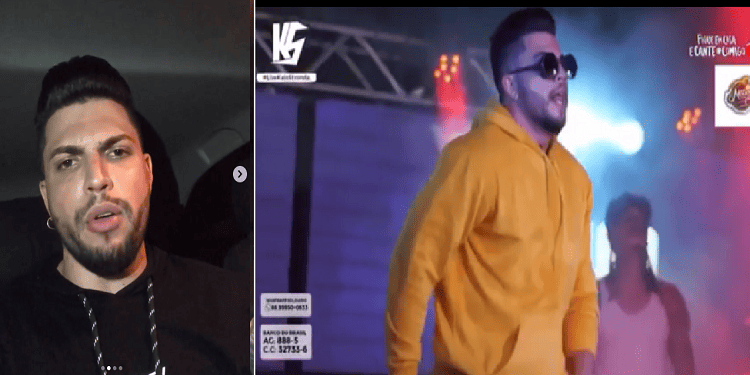 Cantor Kaio Stronda desabafa após ter live barrada pela PM