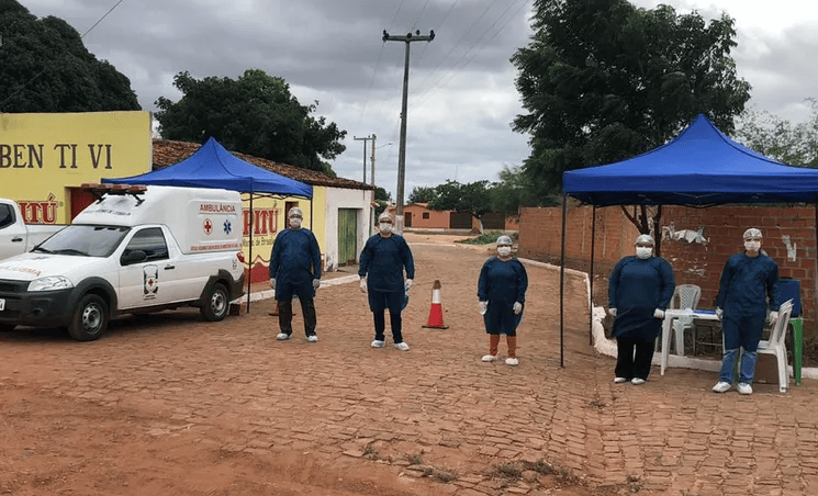 Comunidade é isolada depois de moradores testarem positivo para Covid-19