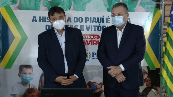 Governador Wellington Dias e secretário Florentino Neto
