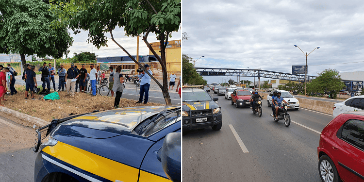 Vigilante morre em acidente na BR-316 em Teresina