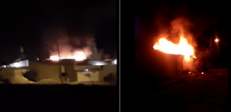 Incêndio atinge casa no residencial Eduardo Costa