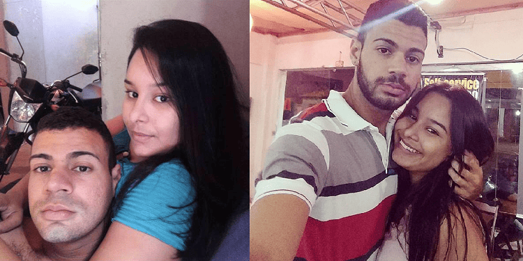 Lucas Soares e a esposa Raynara Mesquita