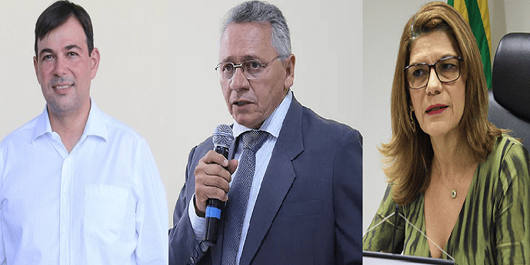 André Macedo, Gildasio Guedes e Nadir Nogueira