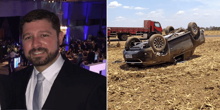 Alipio Sady Ibiapino sofre grave acidente de carro