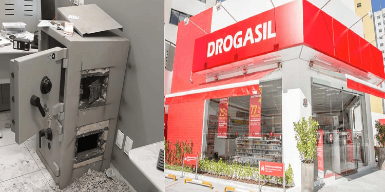 Criminosos arrombam cofre da Drogasil na zona Sul de Teresina