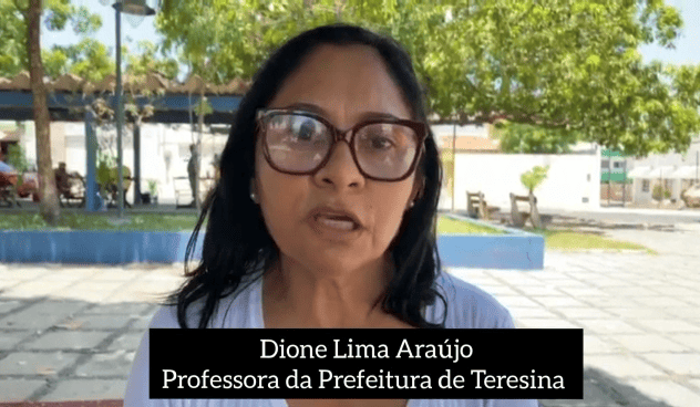 Professora da rede municipal de Teresina denuncia 'farsa' da Semec
