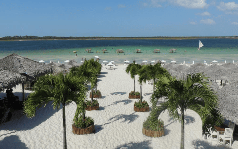 Lagoa do Paraíso em Jericoacoara