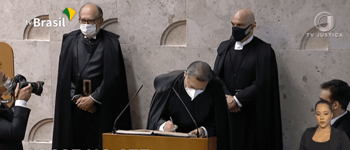 Desembargador Kassio Nunes toma posse no STF
