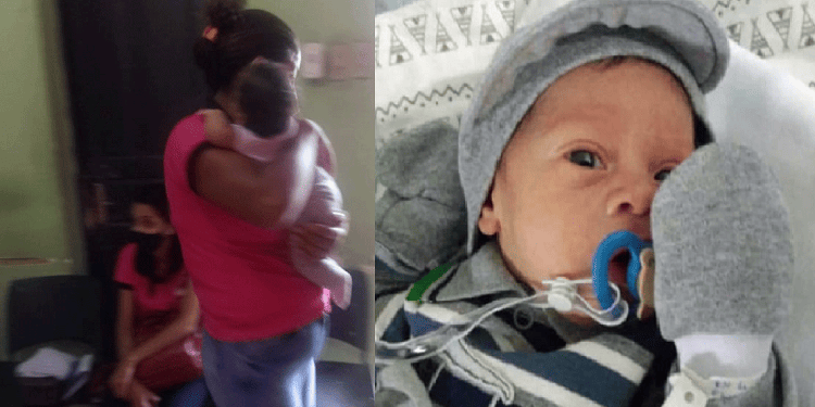 Mãe recupera filho após se arrepender de ter dado a criança