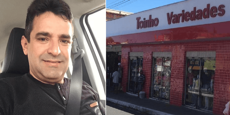 Antonio Carlos de Mesquita, dono das lojas Toinho Variedades