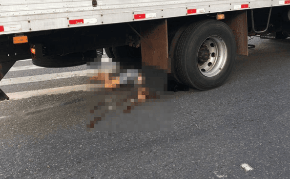 Ciclista morre atropelada por caminhão em Parnaíba