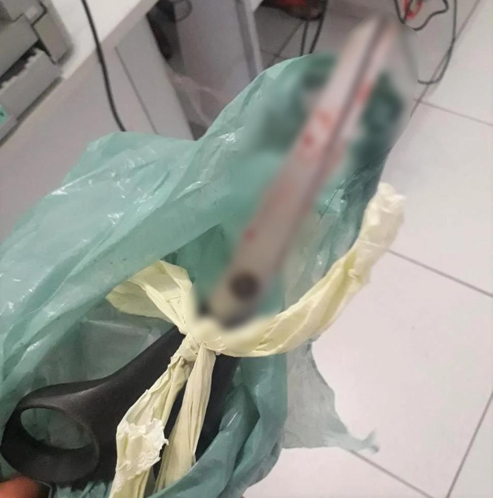 Arma usada no crime