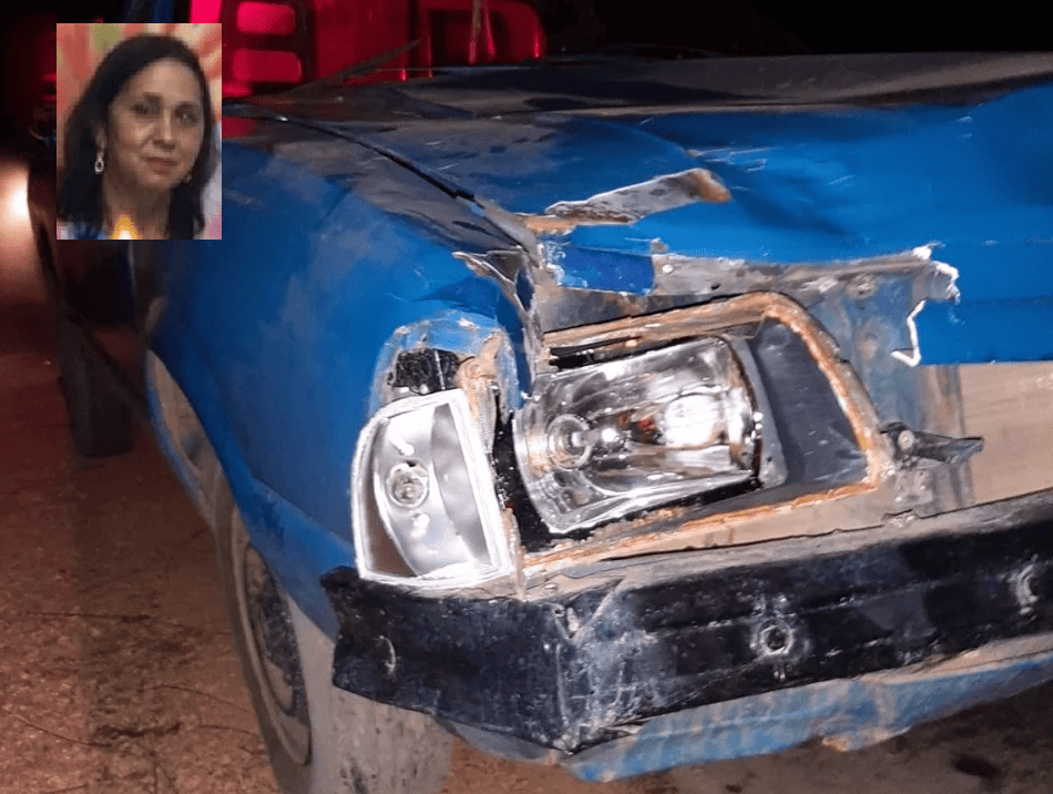 Mulher morre atropelada por carro enquanto fazia caminhada