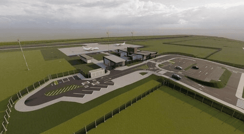 Projeto de construção do novo aeroporto de Bom Jesus