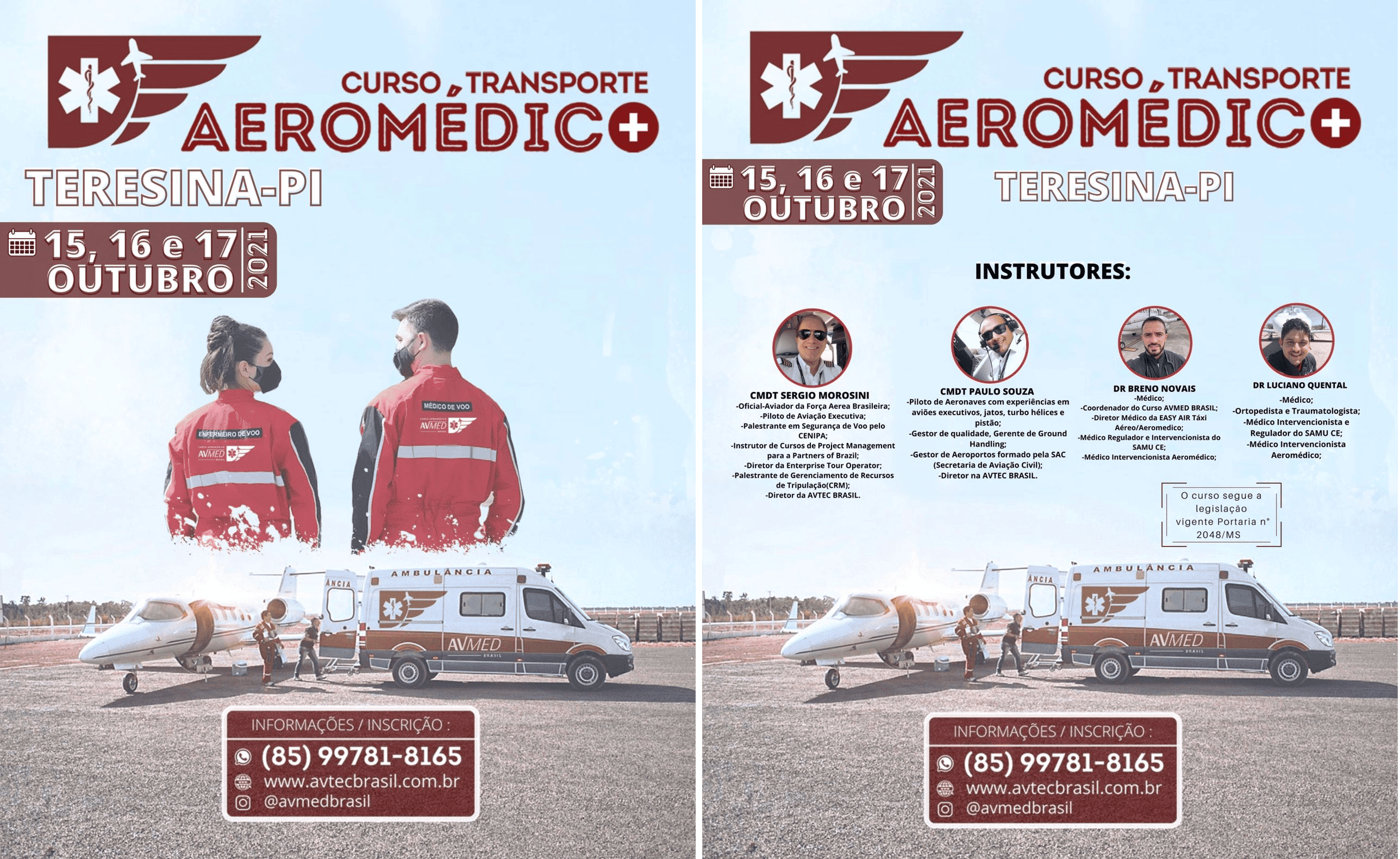 Curso Transporte Aeromédico