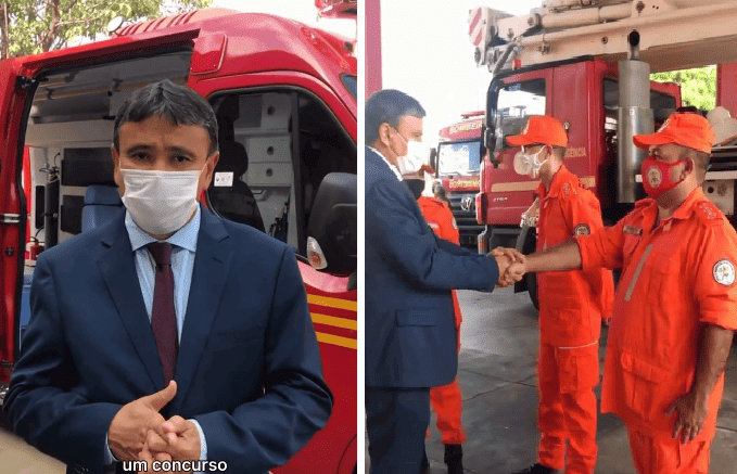 Governador anuncia novo concurso para o Corpo de Bombeiros