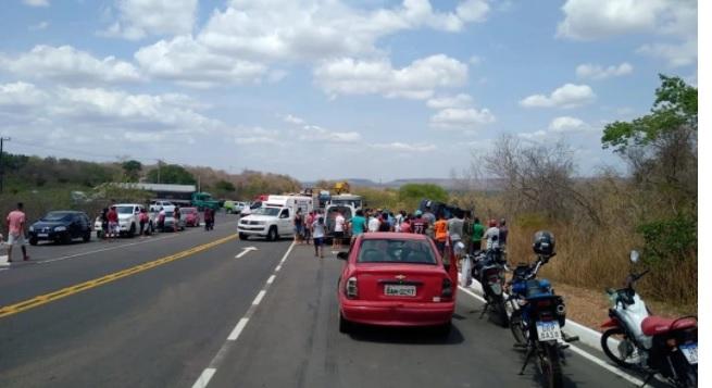 Acidente na BR 135